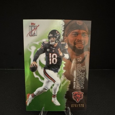 2024 Topps Inception Caleb Williams RC Green /175 Chicago Bears #157
