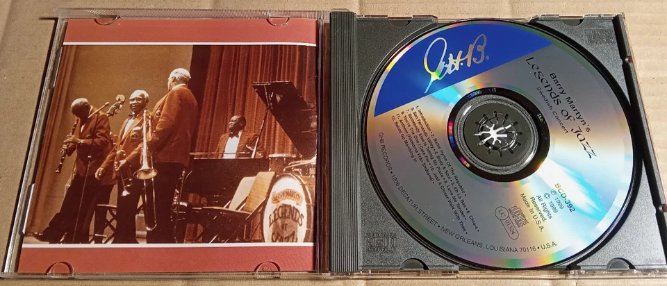 Legends Of Jazz – Swedish Concert   -    CD        (JG2937) - Bild 2 von 2