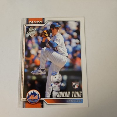 2026 Topps Series 1 ssp MR MET Variation Jonah Tong RC #4 New York Mets RC