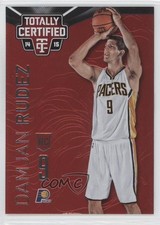 2014-15 Panini Totally Certified Platinum Red 34/279 Damjan Rudez #175 1b8