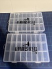 2 Ventures Fly Co. Fly Fishing Fly 24 Compartment Tackle Boxes, Nice