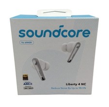 Soundcore by Anker Liberty 4 NC True-Wireless Noise-Canceling Earbuds - White