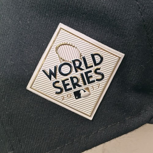 Cappello aderente HOUSTON ASTROS 2017 World Series (7 5/8) New Era 59Fifty blu navy - Foto 9 di 16