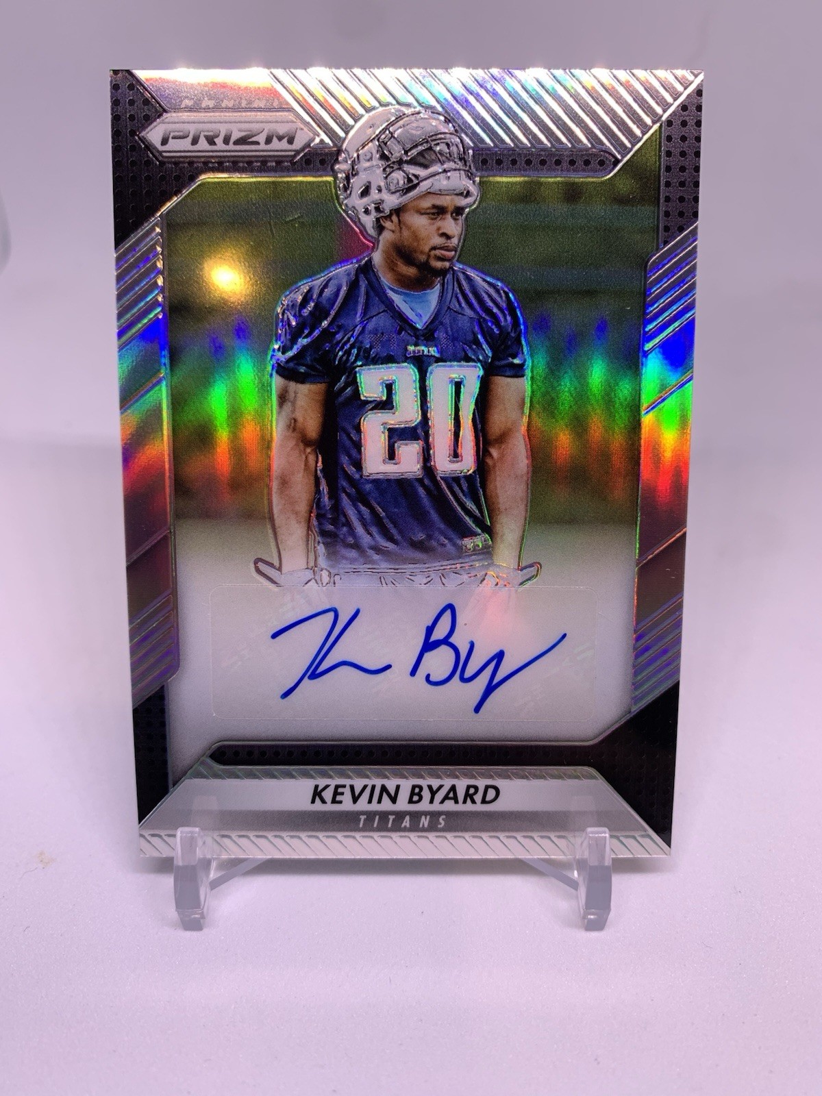 2016 Panini Prizm Rookie Auto Silver Prizm Kevin Byard #RA-KBY Auto RC