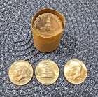 One Roll of Bicentennial Kennedy Half Dollars 20 coins 1776-1976 P and D