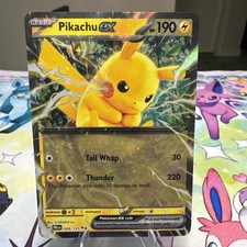Pikachu ex 028/131 Pokemon Prismatic Evolutions (PRE) Double Rare