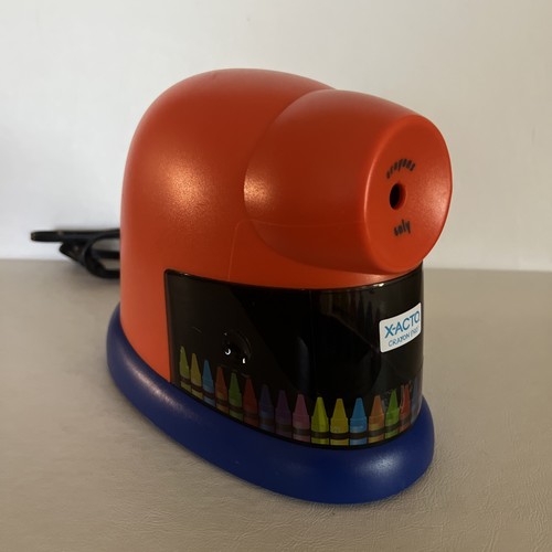 Electric Crayon Sharpener X-ACTO Crayon Pro Electric Sharpener Model 1680