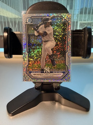 #ad #ad 2026 Bowman Chrome Juan Torres Speckle Refractor 1st Bowman 299 Yankees BCP 75 $10.00