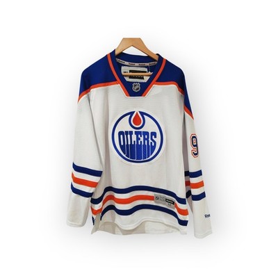 Reebok Edmonton Oilers NHL Hockey Trikot, #97 McDavid (Rookie Season), weiß, M