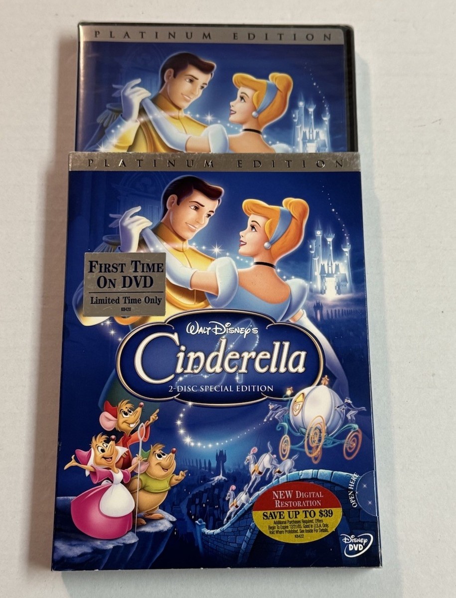 Cinderella (DVD, 2005, 2-Disc Set, Special Edition - DVD