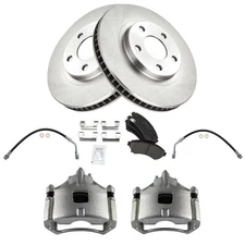 Front Brake Pad & Rotor Kit For 98-05 Chevrolet Impala Monte Carlo 98 Intrigue