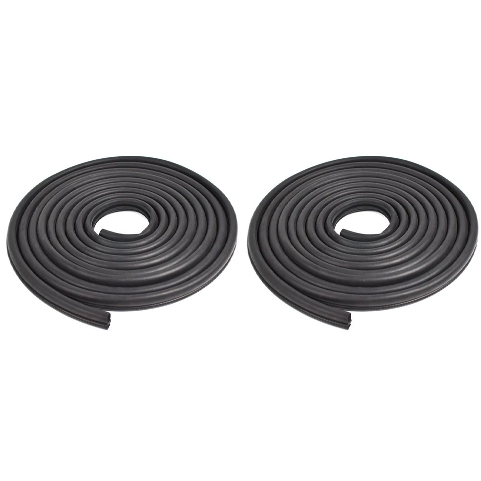 L+R Extended Cab Door Seal SET Weatherstrip For 2000-2006 Silverado Sierra X-Cab - Image 3 of 4