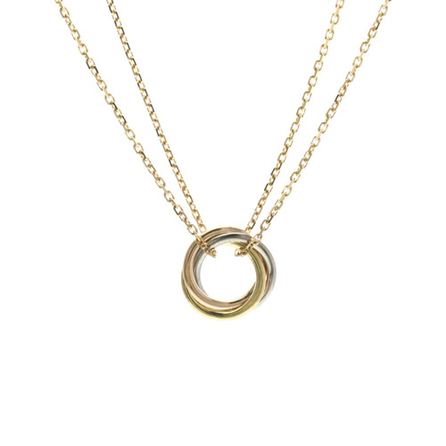 Cartier Baby Trinity Necklace Yellow Gold (18K),Pink Gold (18K),Wh... BF594797