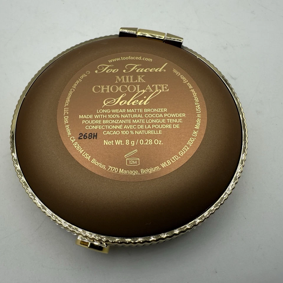 Too Faced Chocolate Soleil Bronzer Matte 0.28 Oz 100% Cocoa Powder - Image 4 of 4