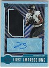 2023 Panini Illusions Tank Bigsby RC RPA First Impressions Blue Auto /99