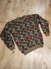 Vintage 90  s Protege Collection Multicolor Geometric Design Sweater Men  s XL