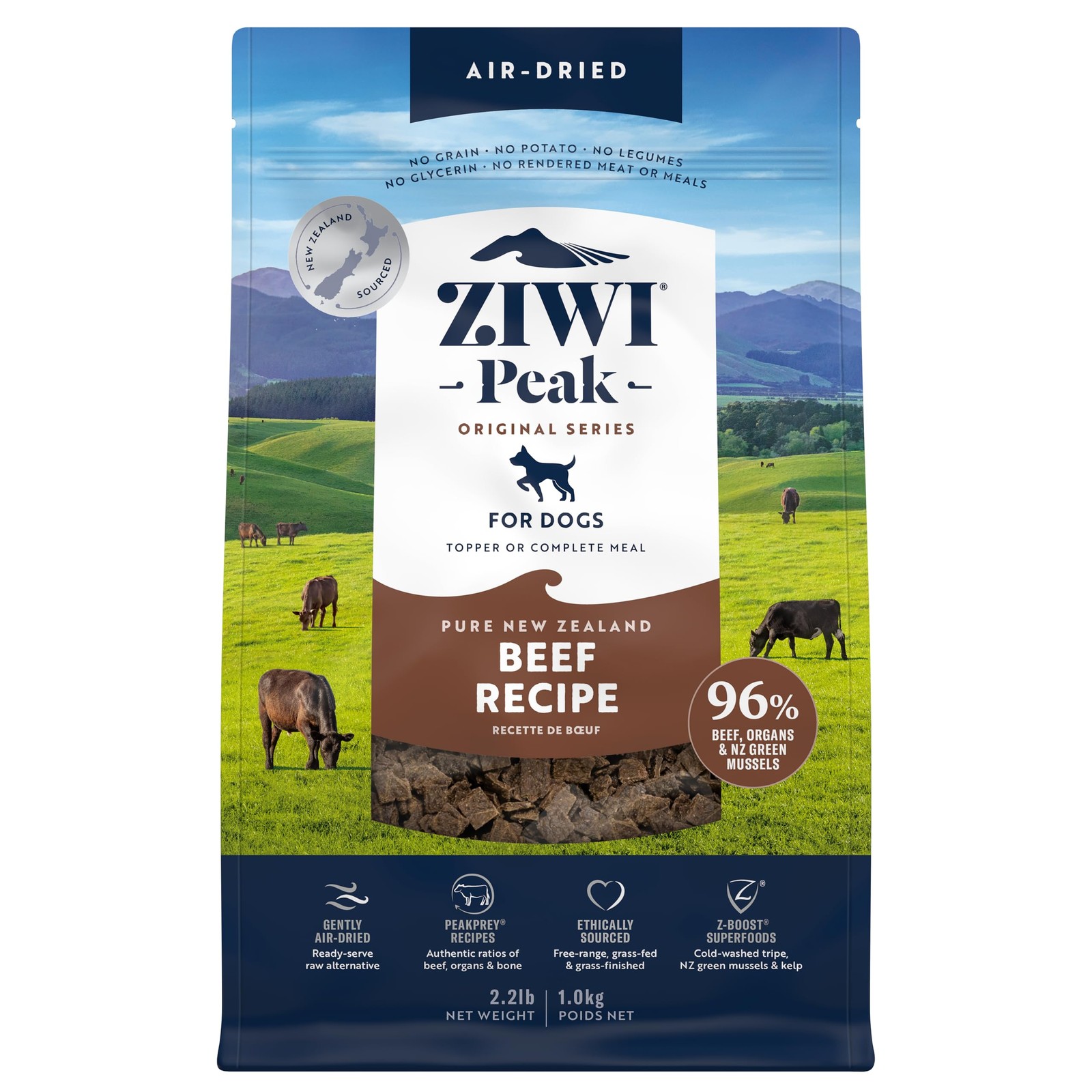 &ndash; Beef - All Natural, High Protein, Grain Free, Limit...