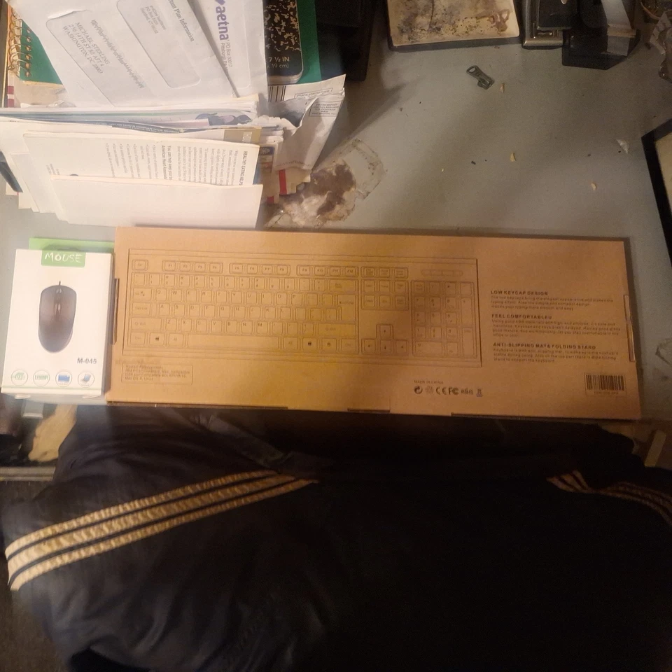 Dell Slim Line Keyboard and Mouse Combo Set USB Wired - Image 2 of 2