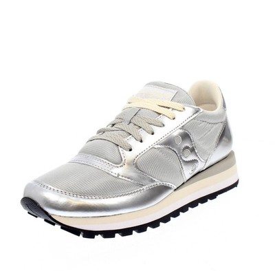 Saucony Jazz Triple Silver - Größe 37,5 [6,5 US 23cm] Damenschuhe Sneaker