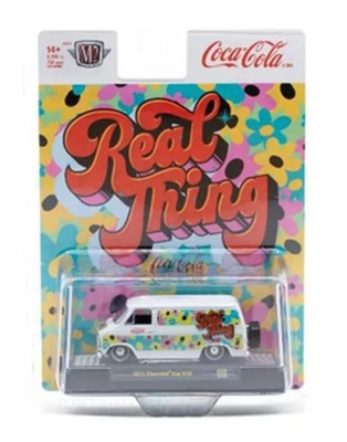 M2 Machines  Coca-Cola - 1971 CHEVROLET VAN - The Real Thing - NEW