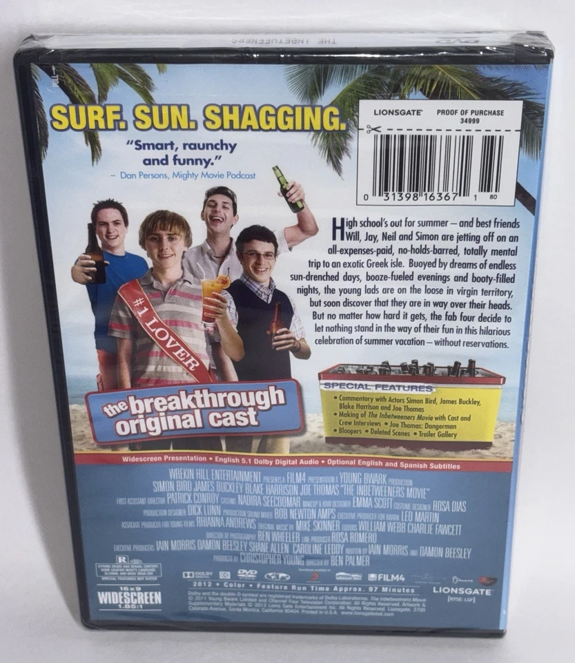 The Inbetweeners Movie (DVD, 2011) Foto 3 de 3