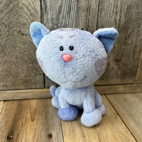 Ty Beanie Babies Blues Clues Periwinkle Cat Plush 2006 Vintage 6”