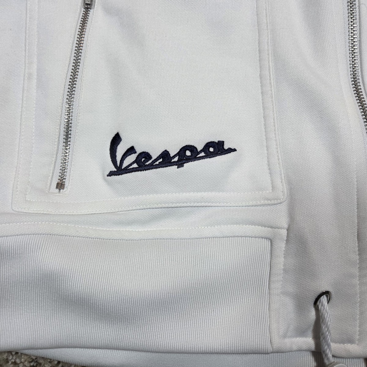 2010 Adidas Limited White Vespa Full Zip Jacket Men's Size XXL | eBay