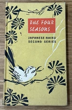 The Four Seasons Japanese Haiku 1958 Peter Pauper Press HC/DJ Vintage 2nd Series