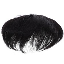 Men Wig Male Bald Patch Hair Piece Overhead Replacement 13x14 cm