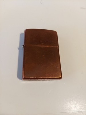 2003 Vintage Solid Copper Zippo Lighter D03 with Matching Insert Bradford, PA