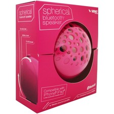 Portable Bluetooth Mini Speaker   Battery Powered, Compact, Wireless Sound, Pink