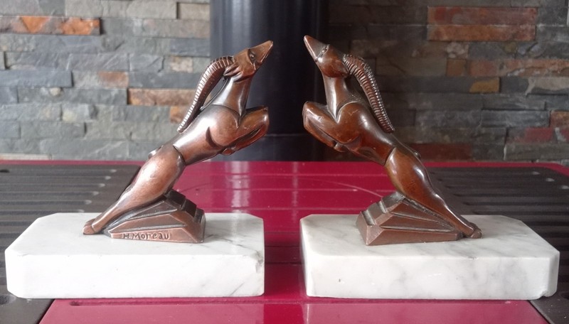 Serre-livres gazelles