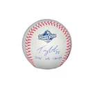 TOMMY EDMAN DODGERS SIGNED 2025 WORLD SERIES BASEBALL "2025 WS CHAMPS" INS PSA