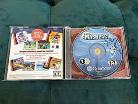 TESTED Sega Dreamcast Console Bundle + 2 Controllers, 2 Blue VMUs, 5 Games