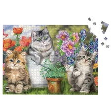 Briarwood Lane Garden Cats Spring 1000 Piece Jigsaw Puzzle