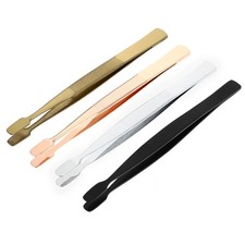 4 Pcs Stamp Folder Precision Miss Women's Tweezers for Jewelry Making