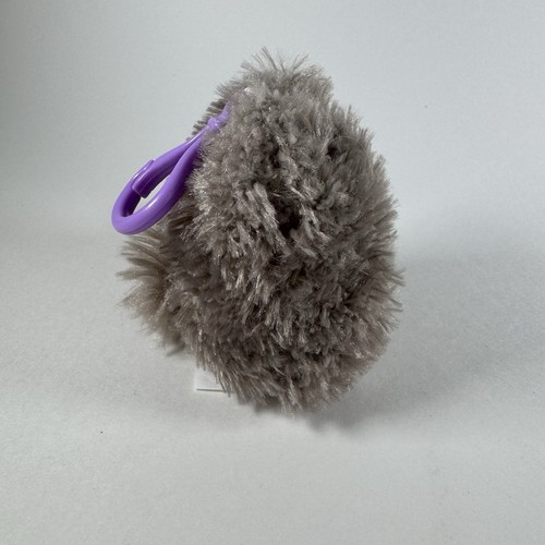 Gund Peluche Pusheen Gatto Grigio Shaggy Portachiavi Con Etichetta 3,5" 2019 Giocattolo - Foto 8 di 10