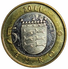 2011 Finlandia 5 Euro Provinz Ostrobothnien MF136029