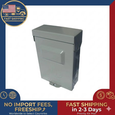 Ac Disconnect Box Electrical 60 Amp 120/240-volt Non-fuse Metallic Padlockable
