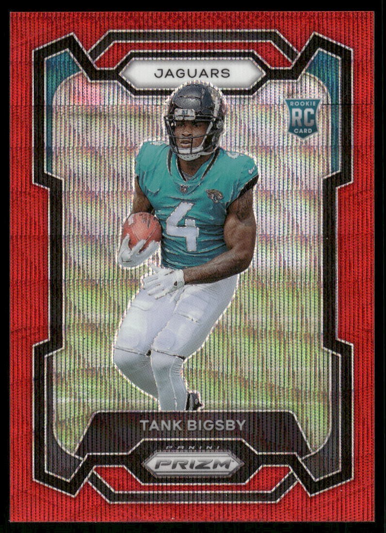 2023 Panini Prizm #348 Tank Bigsby Red Wave #/149