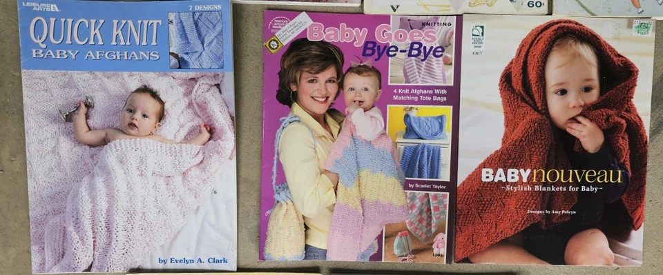 Lot Dale Of Norway Knitting For Baby Dress Sweater Hat Booties Romper Pants Knit - Image 3 of 4