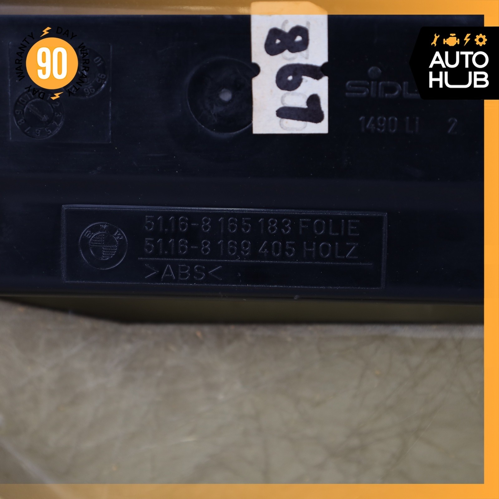 99-02 Bentley Arnage / Rolls Royce Silver Seraph Rear Left Side Door Panel OEM
