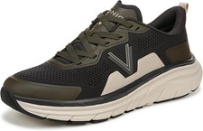 Vionic Men's Walk Max Sneaker in Phantom Grey Dark Khaki Size 8.5M