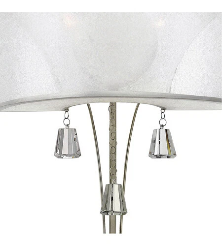 Aplique de pared Fredrick Ramond FR45602BNI mimo 2 luces 14 pulgadas níquel cepillado Foto 2 de 3