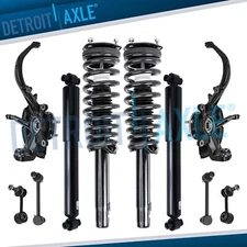 Front Steering Knuckle Hub Strut Sway Bar Rear Shock for Ford Fusion Milan 2.5L