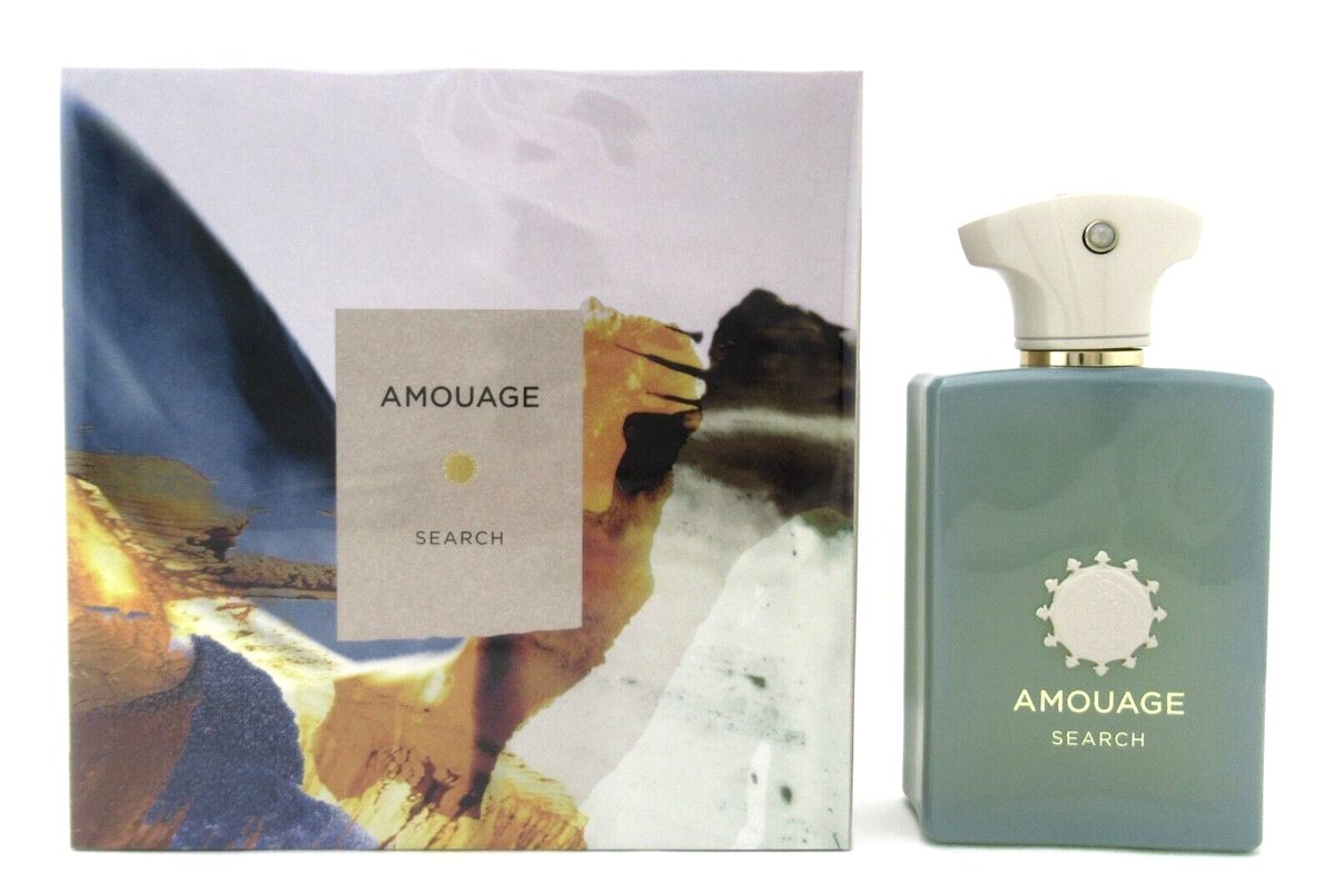 Amouage SEARCH Cologne for Men 3.4 oz./100 ml. Eau De Parfum Spray