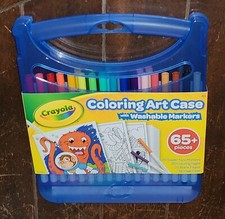 Crayola 65pc Washable Markers Coloring Art Case - Item 04-0377