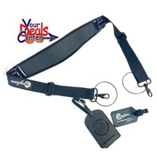 Gagliano Shoulder Strap Pad with 2 Tags for Fiberglass Carbon Violin Case 4/4