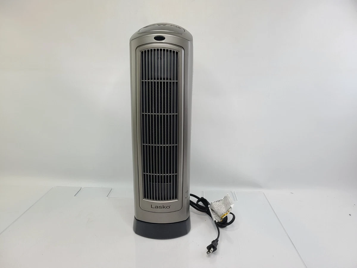 Lasko Oscillating Digital Ceramic Tower Heater 755320 1500w Preowned | eBay