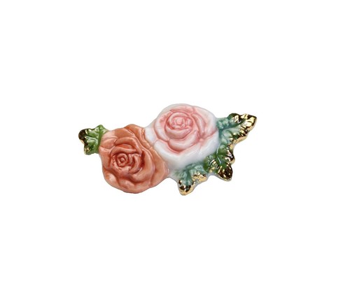 Signed R40 Flapper Lady Porcelain Brooch | eBay display picture 3